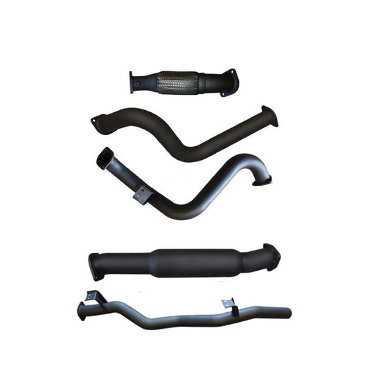 Manta | 3″ Turbo Back Exhaust without Cat with Hotdog | Toyota Landcruiser VDJ78 V8 Troop Carrier 2007–2016
