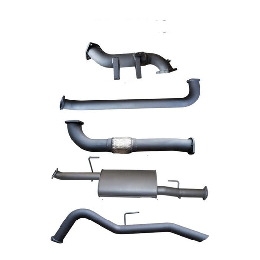 Manta | 3″ Turbo Back Exhaust System Without Cat & Rear Tailpipe | Nissan Navara D40 2.5L Turbo Diesel Spain Build Ute 2007–2015