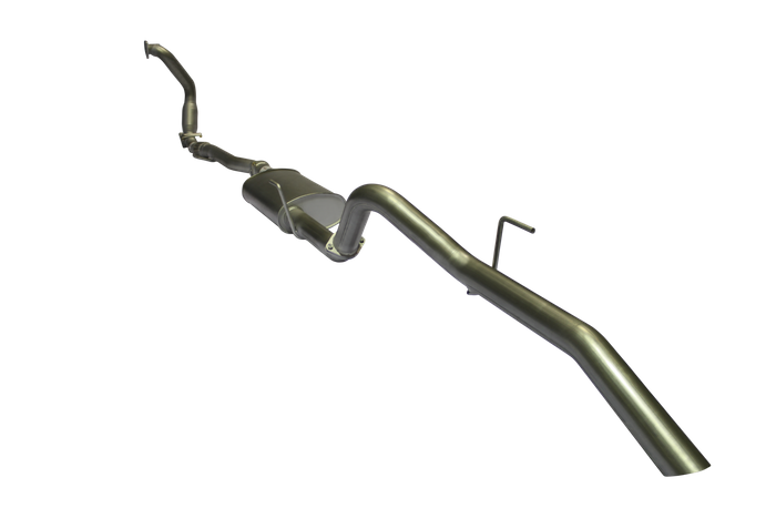 Manta 3″ Aluminised Turbo Back Exhaust with Cat | Nissan Navara D40 3.0L V6 Turbo Diesel Auto Ute 2011–2015