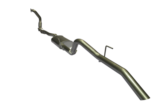 Manta 3″ Aluminised Turbo Back Exhaust with Cat | Nissan Navara D40 3.0L V6 Turbo Diesel Auto Ute 2011–2015