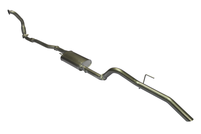 Manta 3″ Aluminised Turbo Back Exhaust with Cat | Nissan Navara D40 3.0L V6 Turbo Diesel Auto Ute 2011–2015