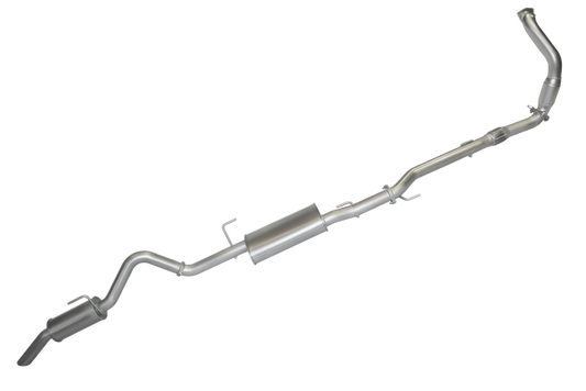 Manta | 3″ Turbo Back Exhaust System With Cat & Muffler | Nissan Navara D40 3.0L V6 Turbo Diesel Auto Ute 2011–2015