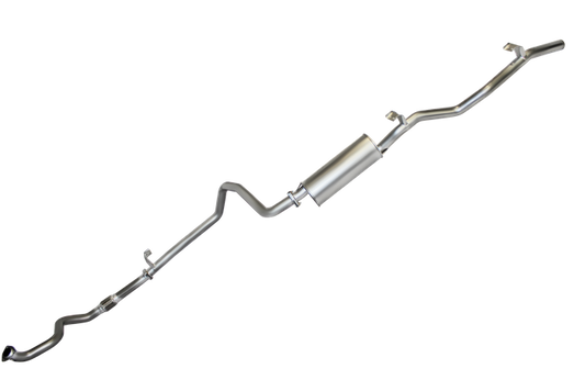 Manta | 2.5″ Manifold Back Exhaust System | Toyota Landcruiser HZJ75 & HZJ78 4.2L 1HZ Ute & Troop Carrier 1990–2006