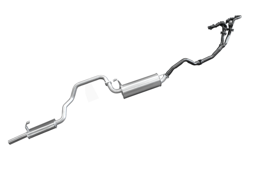 Manta | 2.5″ Full Exhaust System with Extractors & Twin Mufflers | Toyota LandCruiser FZJ105 4.5L Wagon 1998–2007