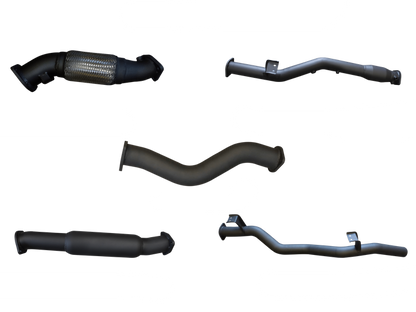 Manta | 3″ Turbo Back Exhaust With Cat & Hotdog | Toyota Landcruiser VDJ79 V8 Ute 2016–2025 (DPF Models)