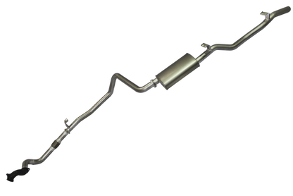 Manta | 3″ Turbo Back Exhaust System with Muffler | Toyota LandCruiser HDJ79 4.2L Turbo Diesel Ute 2001–2006