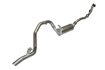 Manta | 3″ Turbo Back Exhaust System with Muffler | Toyota LandCruiser HDJ80 4.2L Turbo Diesel Wagon 1990–1997