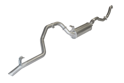 Manta | 3″ Turbo Back Exhaust System with Muffler | Toyota Landcruiser HZJ105 Wagon 4.2L 1HZ Garrett 3-Bolt Turbo 1998–2007