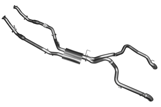 Manta | 3″ Turbo Back with Cats & Muffler, Dual Exit L&R | Toyota Landcruiser VDJ200 4.5L V8 Diesel Wagon 2007–2015