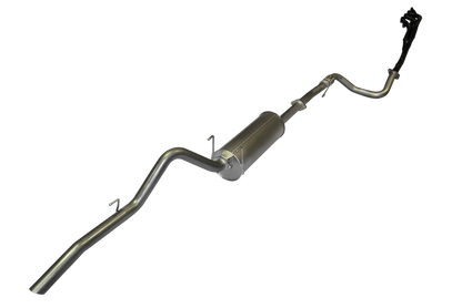Manta | 2.5″ Full Exhaust System with Extractors | Toyota Hilux LN167 5L 3.0L Diesel Ute 1997–2005
