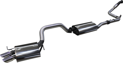 Manta - Ford Territory SUV SZ 2.7L V6 Turbo Diesel (2011-2016) - Full System - 3" Stainless Single Exhaust - with Cat - Twin Tip Exit