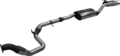 Manta - Ford Territory SUV SZ 2.7L V6 Turbo Diesel (2011-2016) - Full System - 3" Stainless Single Exhaust - with Cat - Twin Tip Exit