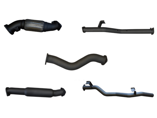 Manta | 3″ Turbo Back Exhaust Without Cat with Hotdog | Toyota Landcruiser VDJ79 V8 Ute 2016–2025 (DPF Models)