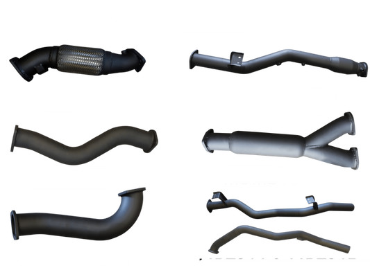 Manta | Dual 3″ Turbo Back Exhaust With Cat & Hotdog | Toyota Landcruiser VDJ79 V8 Ute 2016–2025 (DPF Models)