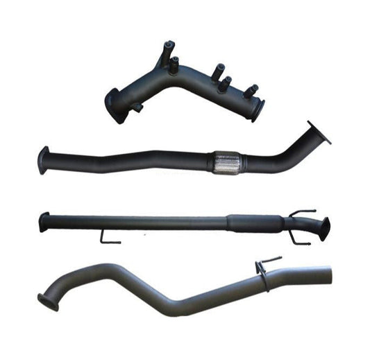 Manta | 3″ Turbo Back Exhaust System without Cat with Hotdog | Toyota Hilux GUN126R 2.8L D4D Ute 2015–2025