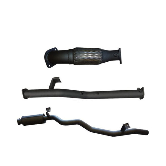 Manta | 3″ Turbo Back Exhaust System without Cat & Rear Muffler | Toyota Landcruiser VDJ76 4.5L V8 Wagon 2016–2025