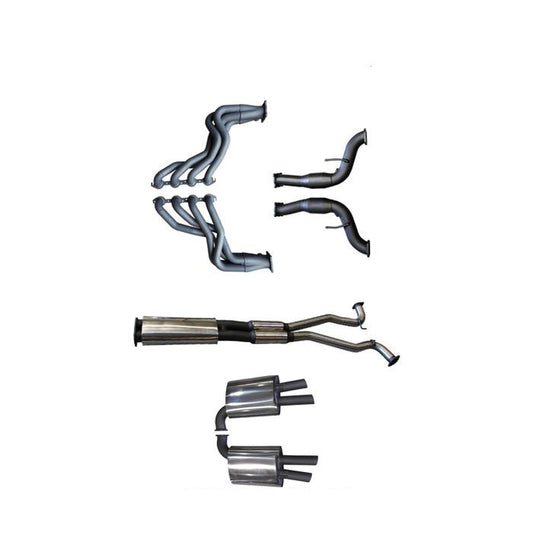 Manta Twin 3″ Stainless Full System with 1⅞″ Extractors & Centre & Rear Mufflers | HSV Clubsport GTS VF 2013–2017