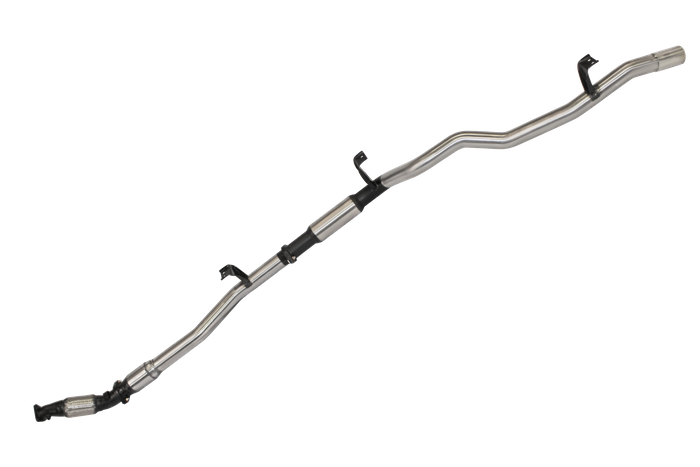 Manta 3″ Stainless Turbo Back Exhaust with Cat & Rear Hotdog | Toyota Landcruiser 76 Series VDJ76 2007–2016