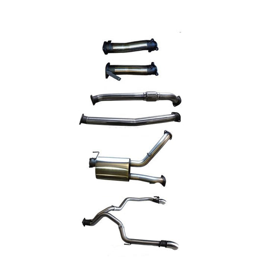 Manta | 3″ Turbo Back without Cats with Muffler, Dual Exit L&R | Toyota Landcruiser VDJ200 4.5L V8 Diesel Wagon 2007–2015