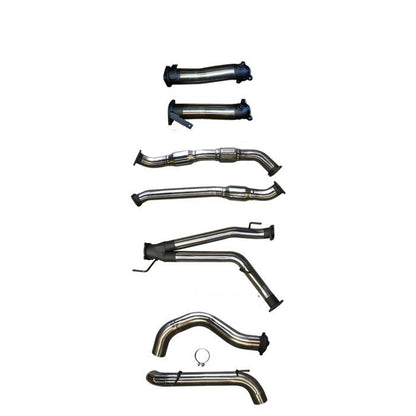 Manta | 3″ Turbo Back with Cats, No Muffler, 4″ Exit | Toyota Landcruiser VDJ200 4.5L V8 Diesel Wagon 2007–2015