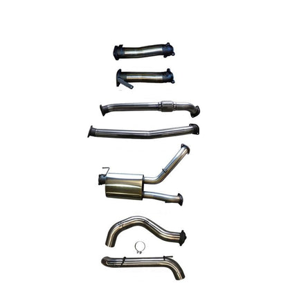 Manta | 3″ Turbo Back without Cats with Muffler | Toyota Landcruiser VDJ200 4.5L V8 Diesel Wagon 2007–2015