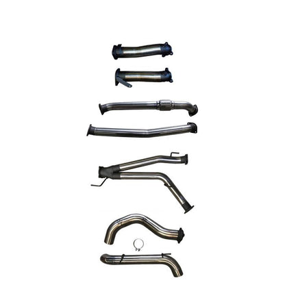 Manta | 3″ Turbo Back without Cats, No Muffler, 4″ Exit | Toyota Landcruiser VDJ200 4.5L V8 Diesel Wagon 2007–2015