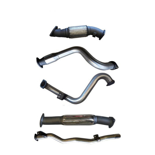 Manta | 3″ Turbo Back Exhaust with Cat & Hotdog | Toyota Landcruiser VDJ78 V8 Troop Carrier 2007–2016