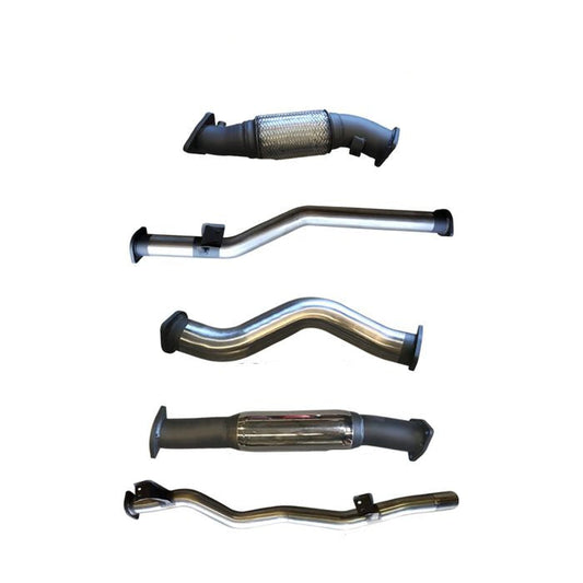 Manta | 3″ Turbo Back Exhaust No Cat With Hotdog | Toyota Landcruiser VDJ79 Dual Cab V8 Ute 2012–2016 (Pre-DPF)