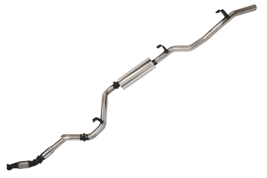 Manta 3″ Stainless Turbo Back Exhaust with Cat & Muffler | Toyota Landcruiser 75 & 78 Series VDJ78 2007–2016