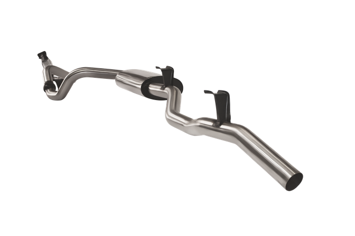 Manta 3″ Stainless Turbo Back Exhaust with Cat & Muffler | Toyota Landcruiser 75 & 78 Series VDJ78 2007–2016