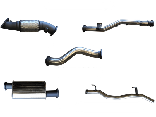 Manta | 3in Turbo Back Exhaust with Cat & Muffler | Toyota Landcruiser VDJ79 V8 Ute 2016–2025