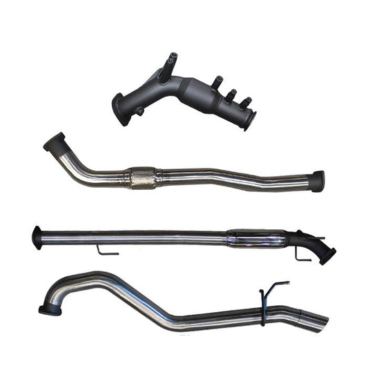 Manta | 3″ Turbo Back Exhaust System with Hotdog & Cat | Toyota Hilux GUN126R 2.8L D4D Ute 2015–2025
