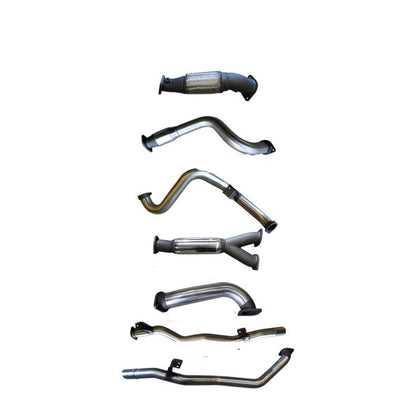 Manta | Twin 3″ Turbo Back Exhaust with Hotdog & Cat | Toyota Landcruiser VDJ79 Single Cab V8 Ute 2007–2016 (Pre-DPF)
