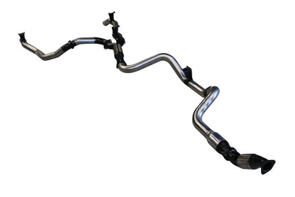 Manta | Twin 3″ Turbo Back Exhaust with Hotdog & Cat | Toyota Landcruiser VDJ79 Single Cab V8 Ute 2007–2016 (Pre-DPF)