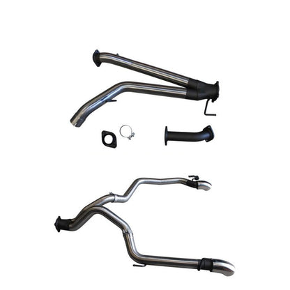 Manta | 3″ DPF Back with Twin 3″ Tailpipes | Toyota Landcruiser VDJ200 4.5L V8 Diesel Wagon 2015–2021