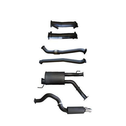 Manta | 3″ Turbo Back without Cats with Muffler, 4″ Exit | Toyota Landcruiser VDJ200 4.5L V8 Diesel Wagon 2007–2015