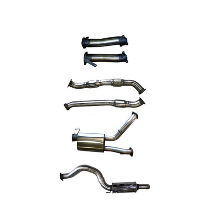 Manta | 3″ Turbo Back with Cats & Muffler, 4″ Exit | Toyota Landcruiser VDJ200 4.5L V8 Diesel Wagon 2007–2015