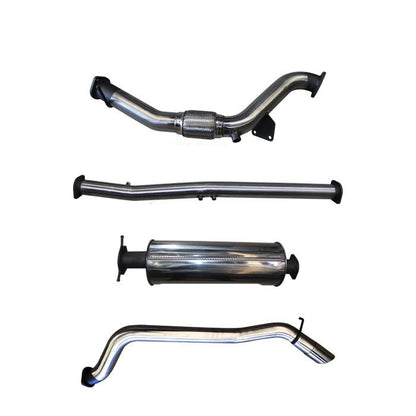 Manta | 3″ Turbo Back Exhaust No Cat with Muffler | Mazda BT50 3.2L Ute 2016–2020