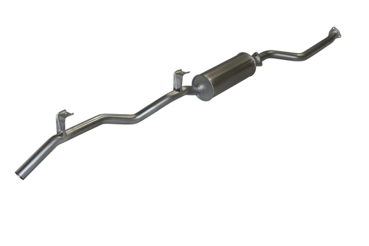 Manta | 2.5″ Exhaust System from OEM Engine Pipe | Toyota Landcruiser HJ75 4.0L 2H Diesel Ute & Troop Carrier 1985–1990