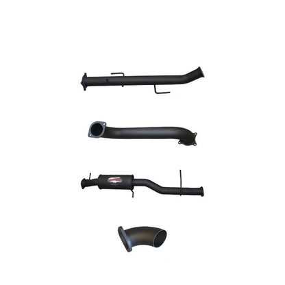 Manta | 3in Dump Pipe Back Exhaust with Small Muffler Diff Dump | Volkswagen Amarok V6 TDI550 TDI580 Ute 2016–2022