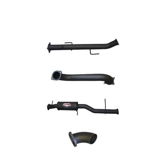 Manta | 3in Dump Pipe Back Exhaust with Small Muffler Diff Dump | Volkswagen Amarok V6 TDI550 TDI580 Ute 2016–2022