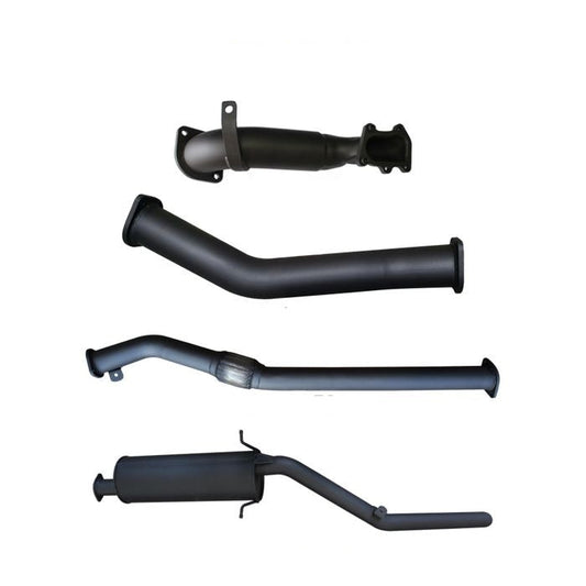 Manta | 3″ Turbo Back Exhaust System Without Cat with Muffler | Nissan Navara D22 3.0L Turbo Diesel Ute 2000–2006