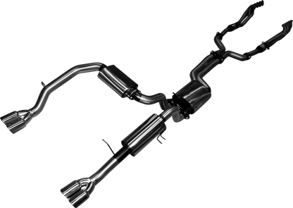 Manta | Twin 3″ Full Exhaust System with Extractors, Muffler/Muffler | Ford Falcon FG 5.4L XR8 Ute 2008–2010, FPV GS/Pursuit 5.4L/5.0L V8 Ute 2008–2014