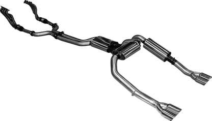 Manta | Twin 3″ Full Exhaust System with Extractors, Muffler/Muffler | Ford Falcon FG 5.4L XR8 Ute 2008–2010, FPV GS/Pursuit 5.4L/5.0L V8 Ute 2008–2014