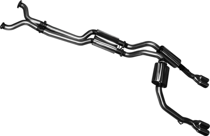 Manta | Twin 3" Cat Back Exhaust System with Muffler/Muffler | Ford Falcon BA BF 5.4L V8 Ute & FPV Pursuit 2002–2008