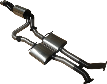 Manta Twin 3″ Stainless Cat Back Exhaust | Holden Commodore VP VR VS 5.0L V8 Sedan 1991–1997