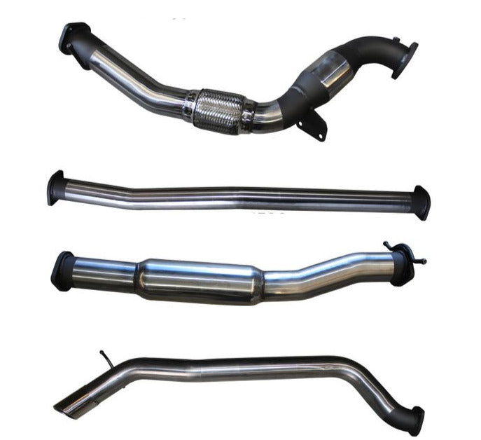 Manta | 3″ Turbo Back Exhaust with Cat Hotdog | Ford Ranger PX 3.2L CRD Ute 2011–2015