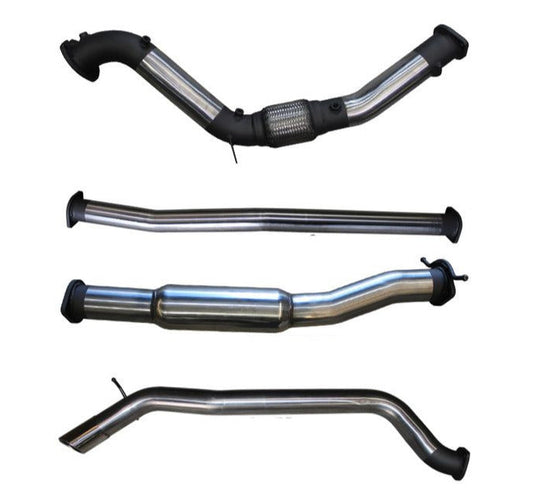 Manta | 3″ Turbo Back Without Cat With Hotdog | Ford PX2 Ranger 3.2L Ute 2015–2022