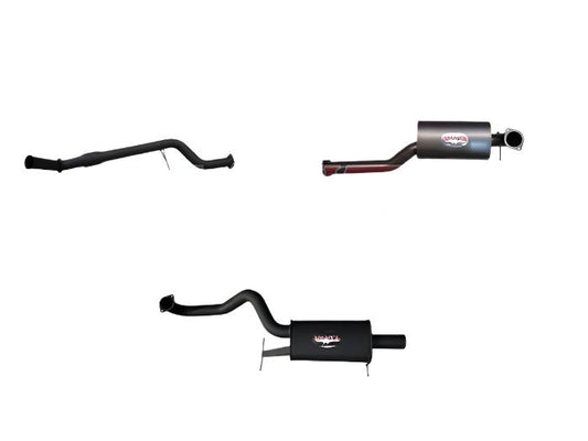 Manta | 3″ Dump Pipe Back Exhaust System | Ford Falcon XR6 Turbo 4.0L Sedan 2002–2008
