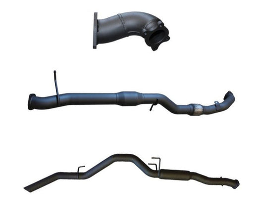 Manta | 3″ Turbo Back Exhaust with Cat/Hotdog | Ford Ranger PJ, PK 3.0L Manual Ute 2006–2011